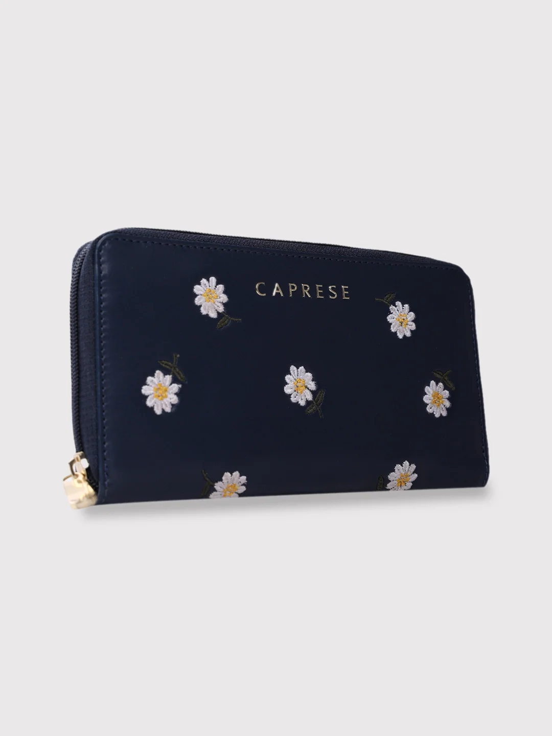 Caprese Kyle Large Navy Zip Around Wallet - Image 3