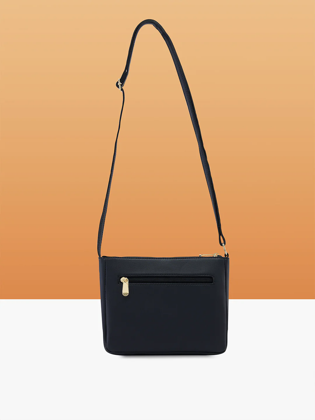 Caprese Lara Medium Black Sling Bag - Image 3