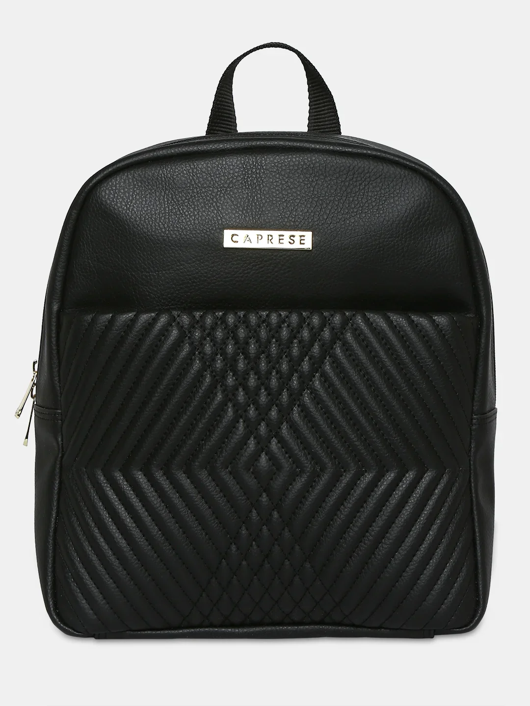 Caprese Leo Medium Black Backpack - Image 10
