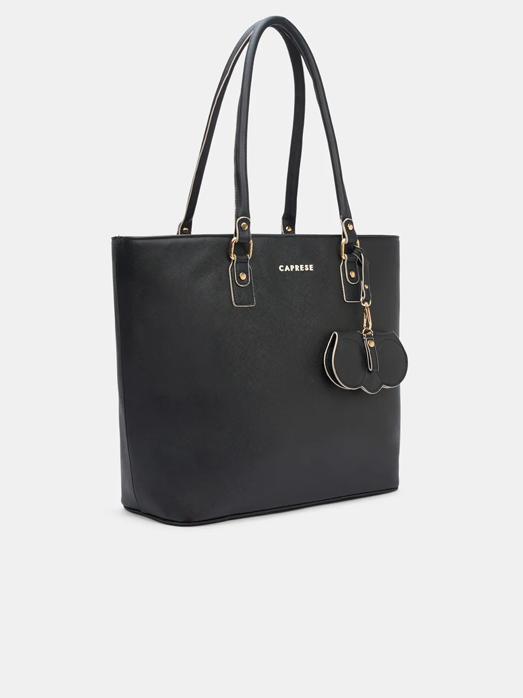 Caprese Lexi Large Black Laptop Tote Bag - Image 3