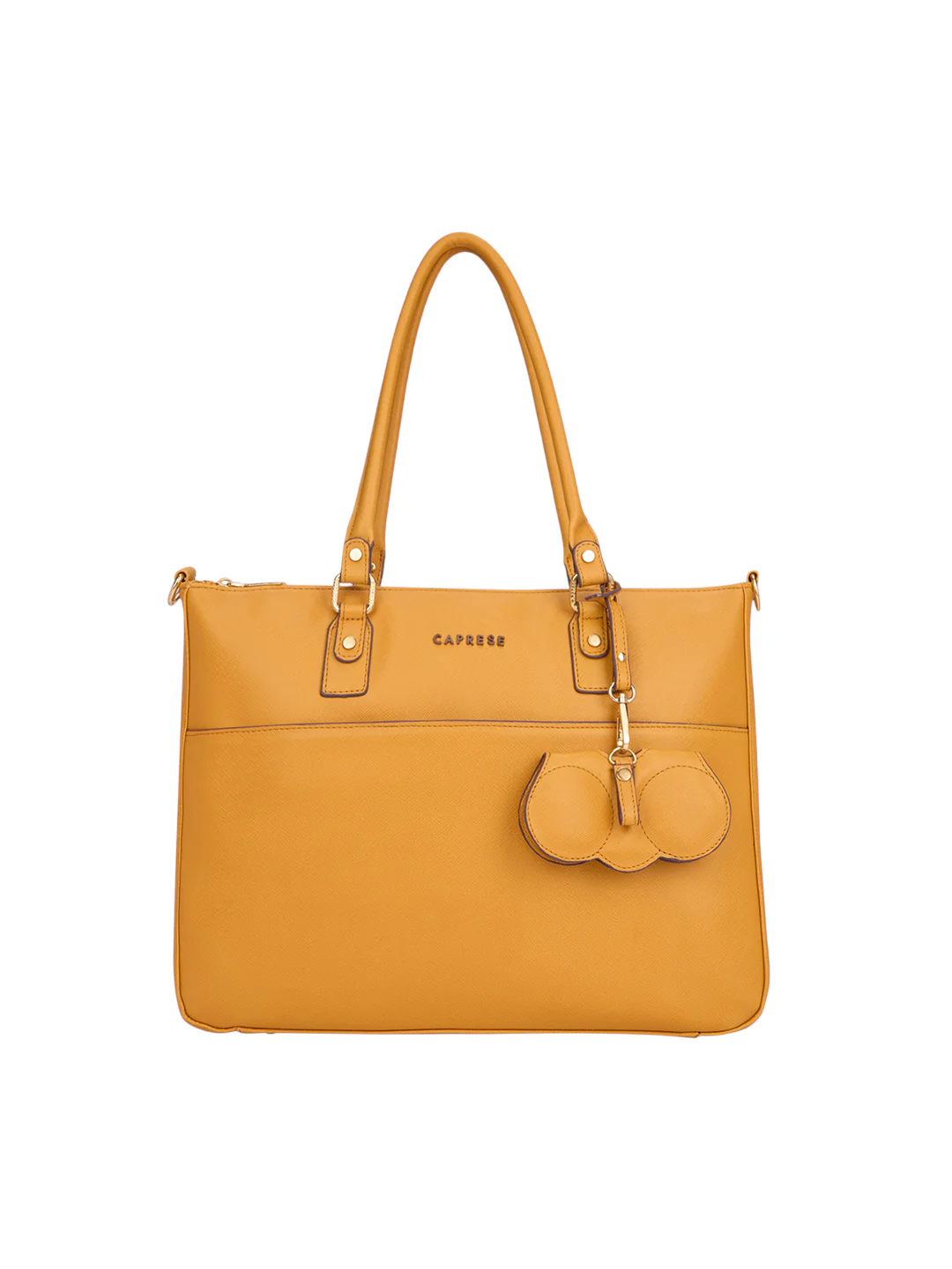 Caprese Lexi Large Musterd Laptop Bag