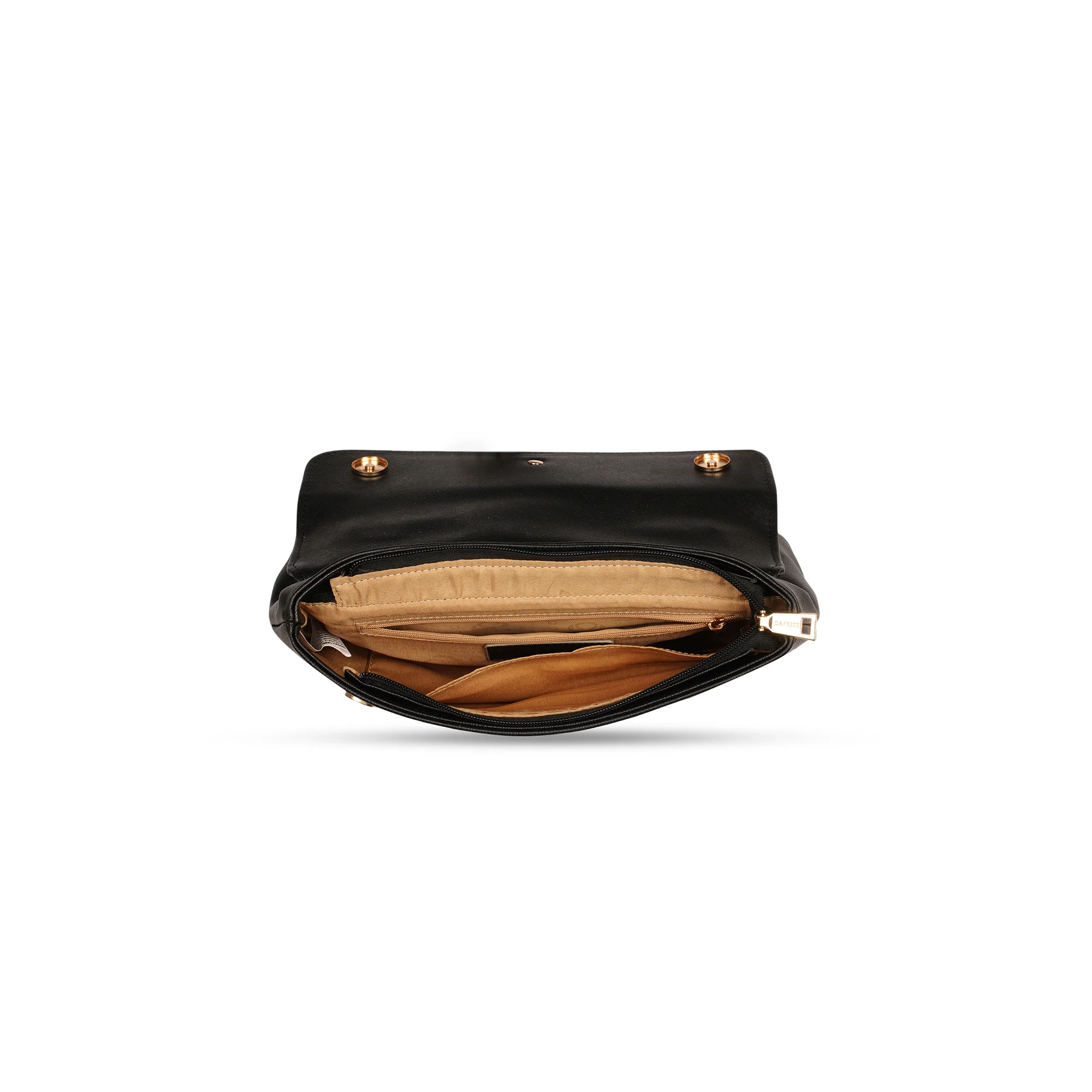 Caprese  Lexi Medium Black Sling Bag - Image 6