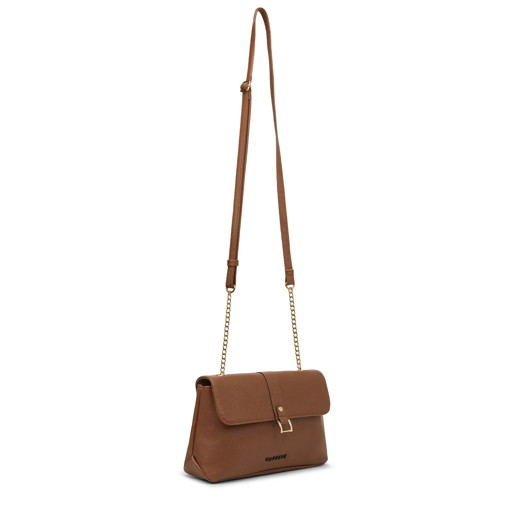 Caprese  Lexi Medium Tan Sling Bag - Image 3