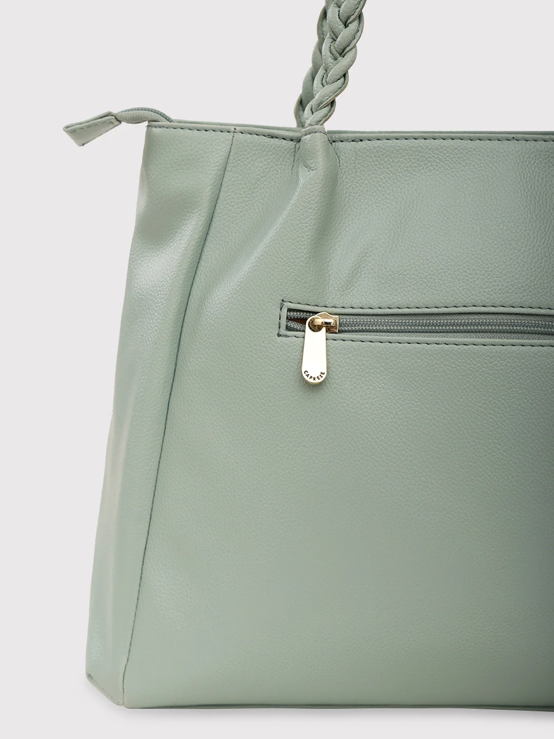 Caprese Lfg Medium Aqua Tote Bag - Image 6