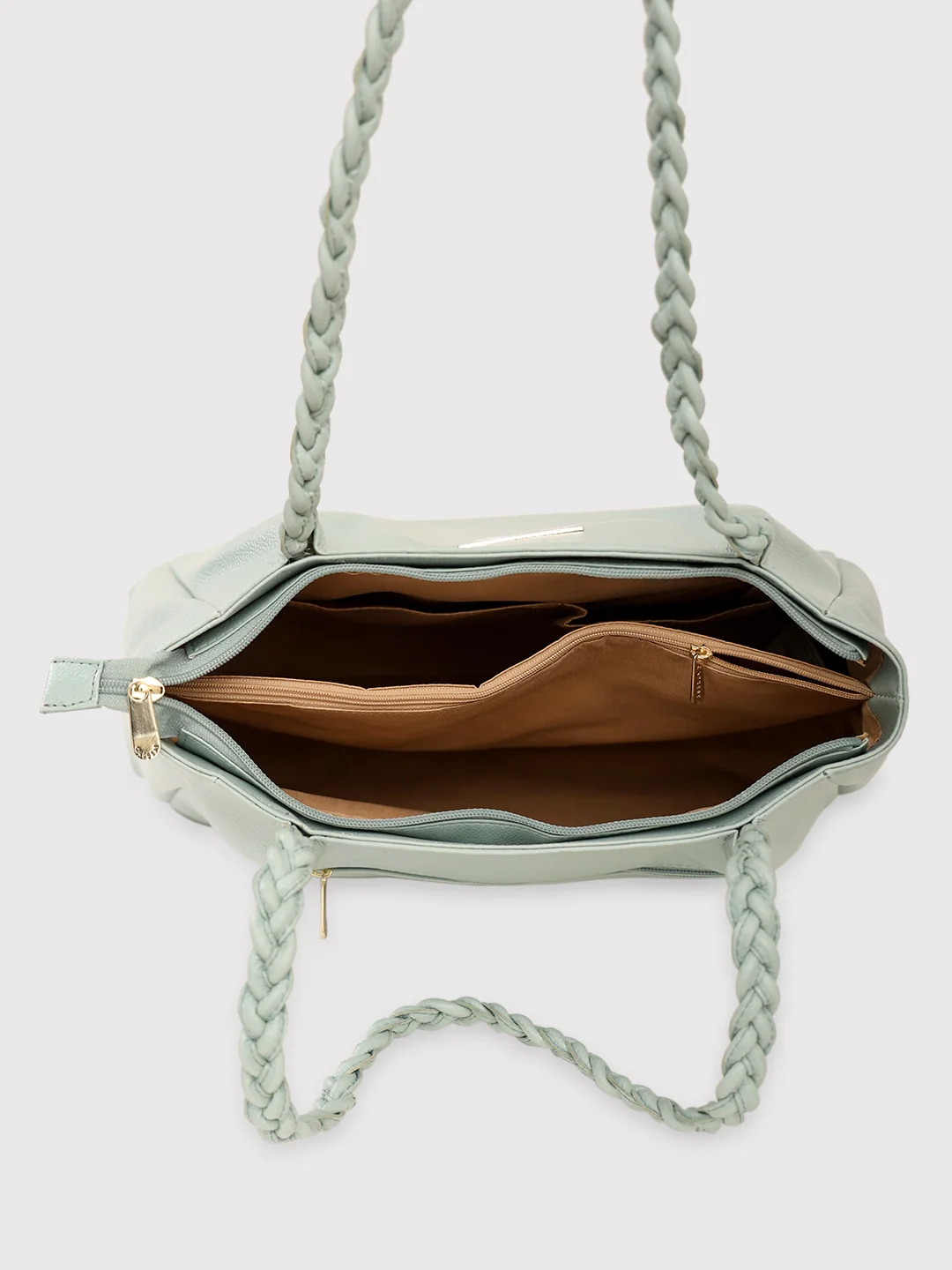 Caprese Lfg Medium Aqua Tote Bag - Image 8