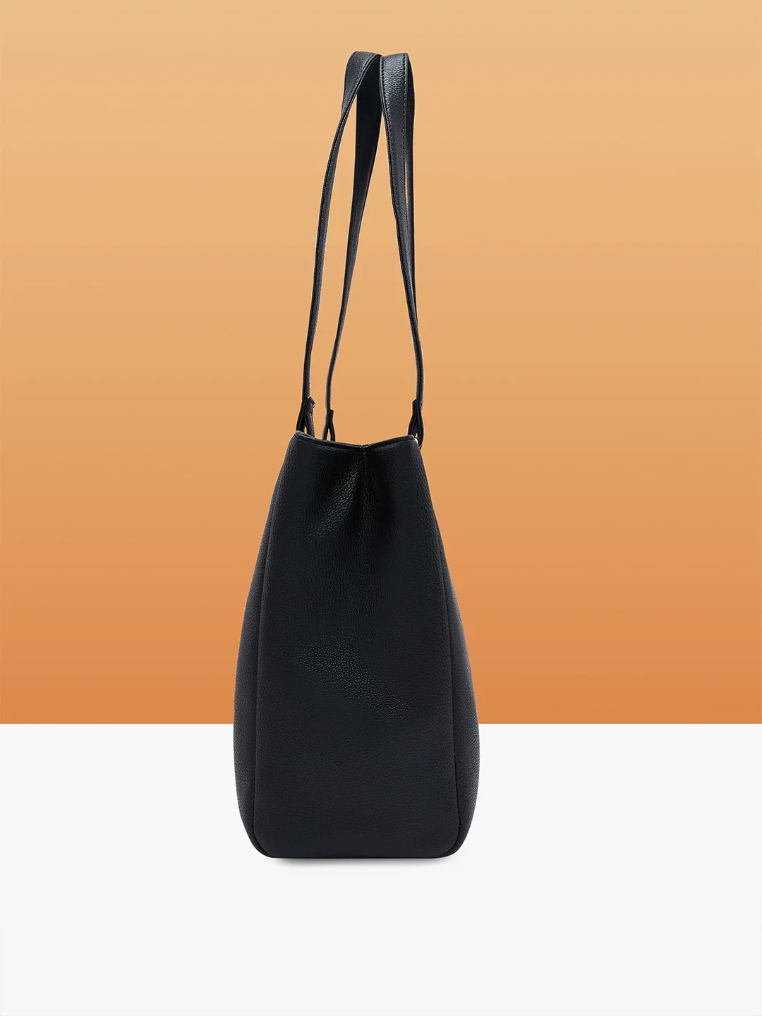Caprese Lidwina Large Black Tote Bag - Image 4