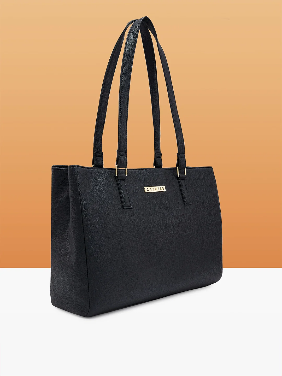 Caprese Lidwina Large Black Tote Bag - Image 7