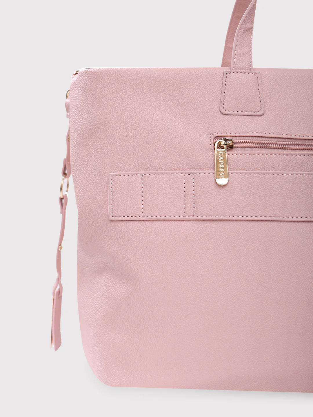 Caprese Lilith Large Blush Laptop Tote Bag - Image 10
