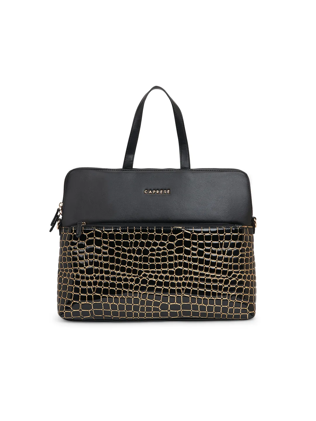 Caprese Lily Large Black / Gold
 Laptop Bag