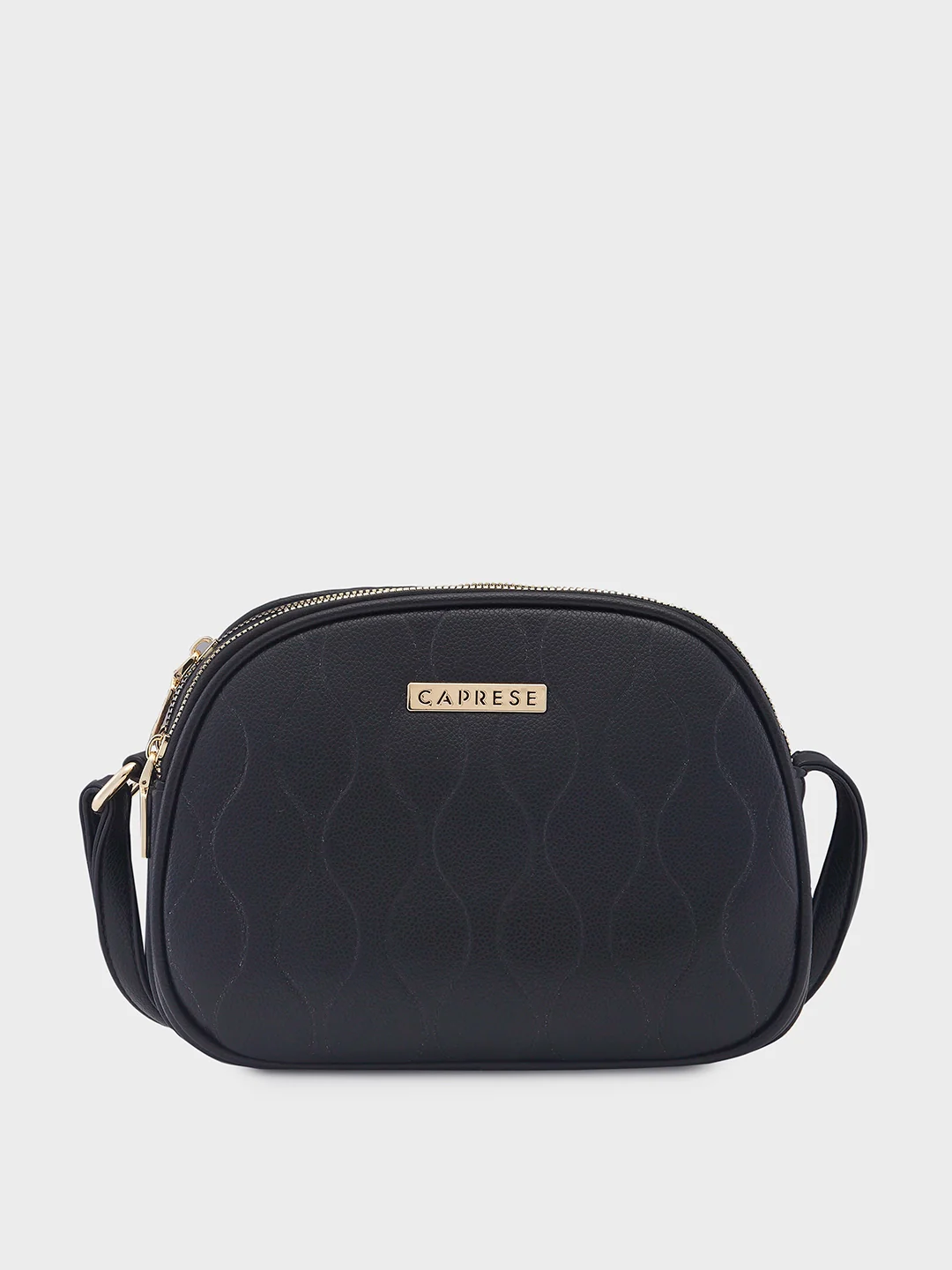 Caprese Linz Medium Black Sling Bag