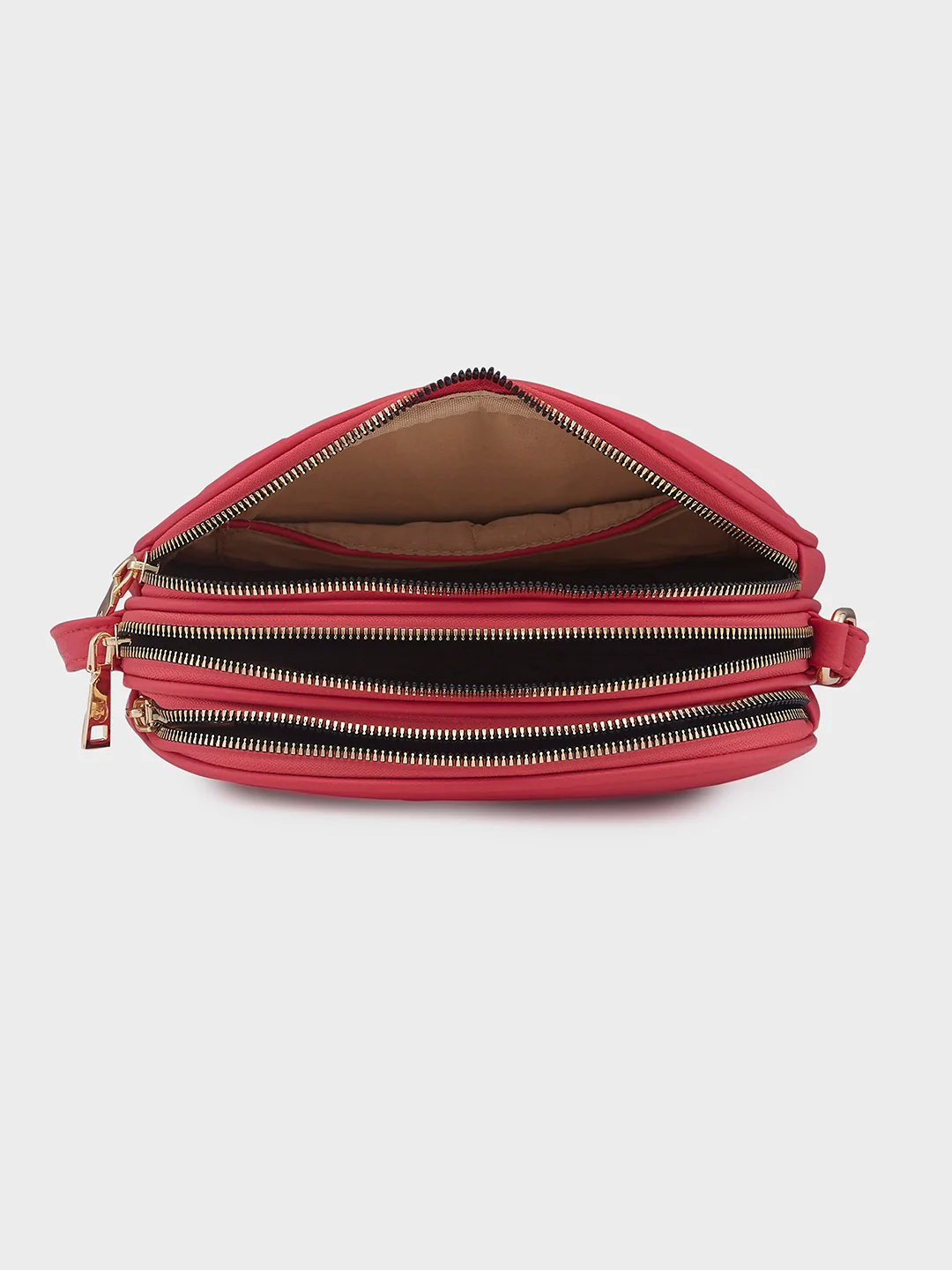 Caprese Linz Medium Pink Sling Bag - Image 10