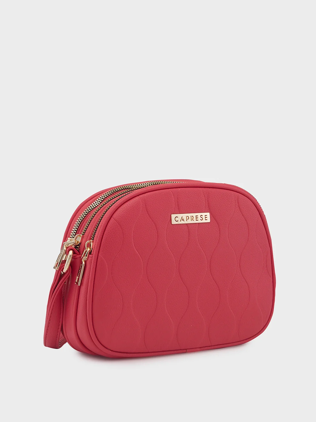 Caprese Linz Medium Pink Sling Bag - Image 5
