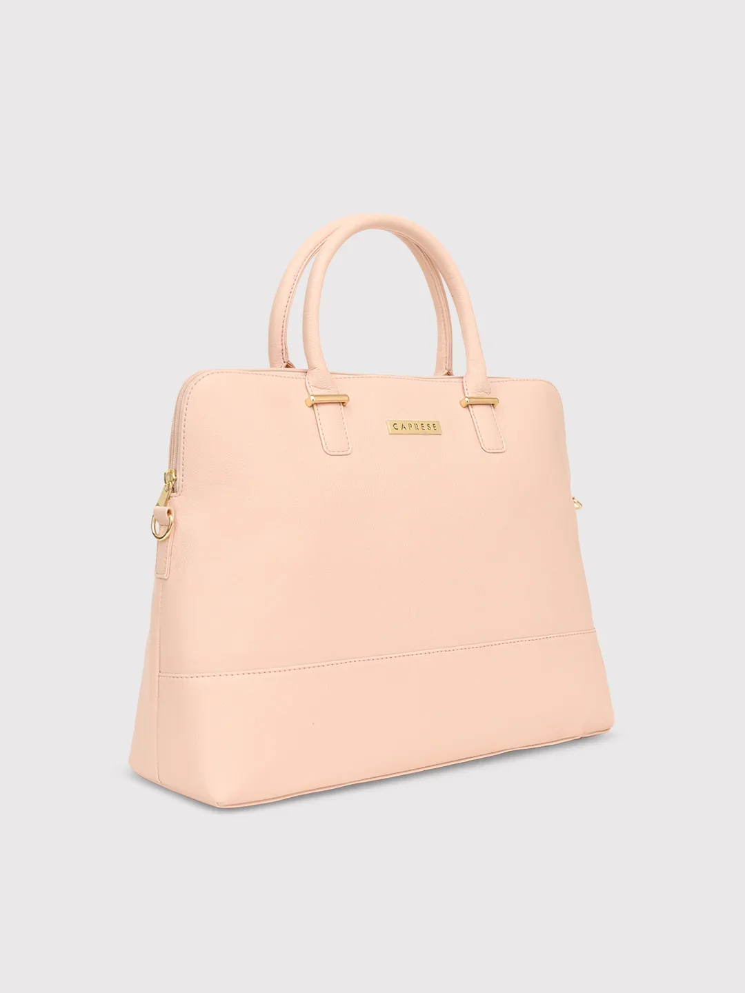 Caprese Lisa Medium Light Pink Satchel Bag - Image 3