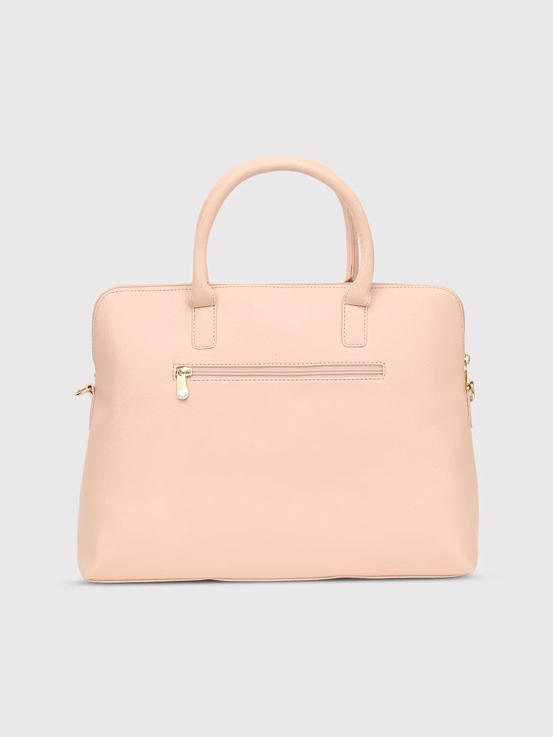 Caprese Lisa Medium Light Pink Satchel Bag - Image 4