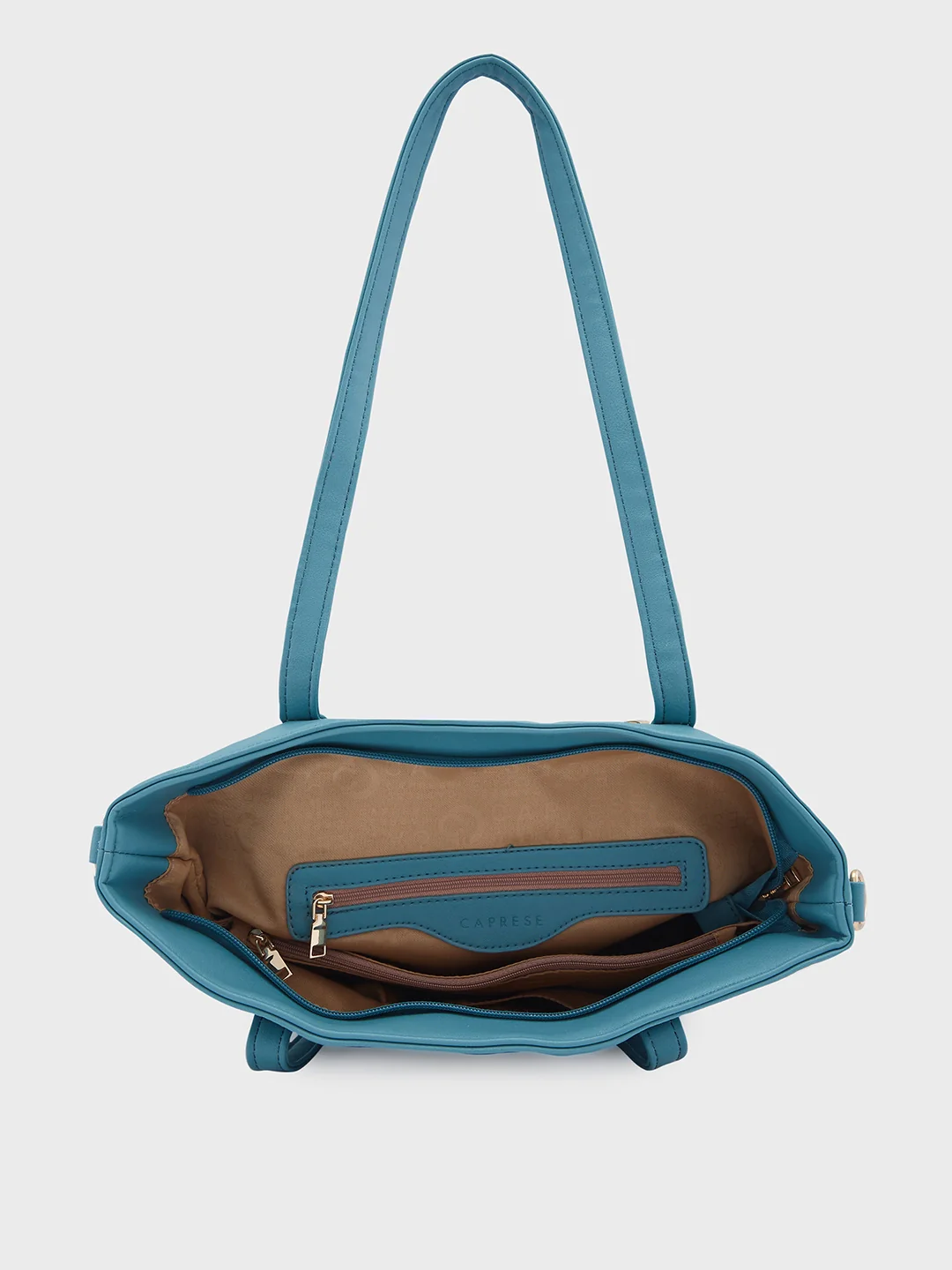 Caprese Lively Large B Green Satchel Bag - Image 7