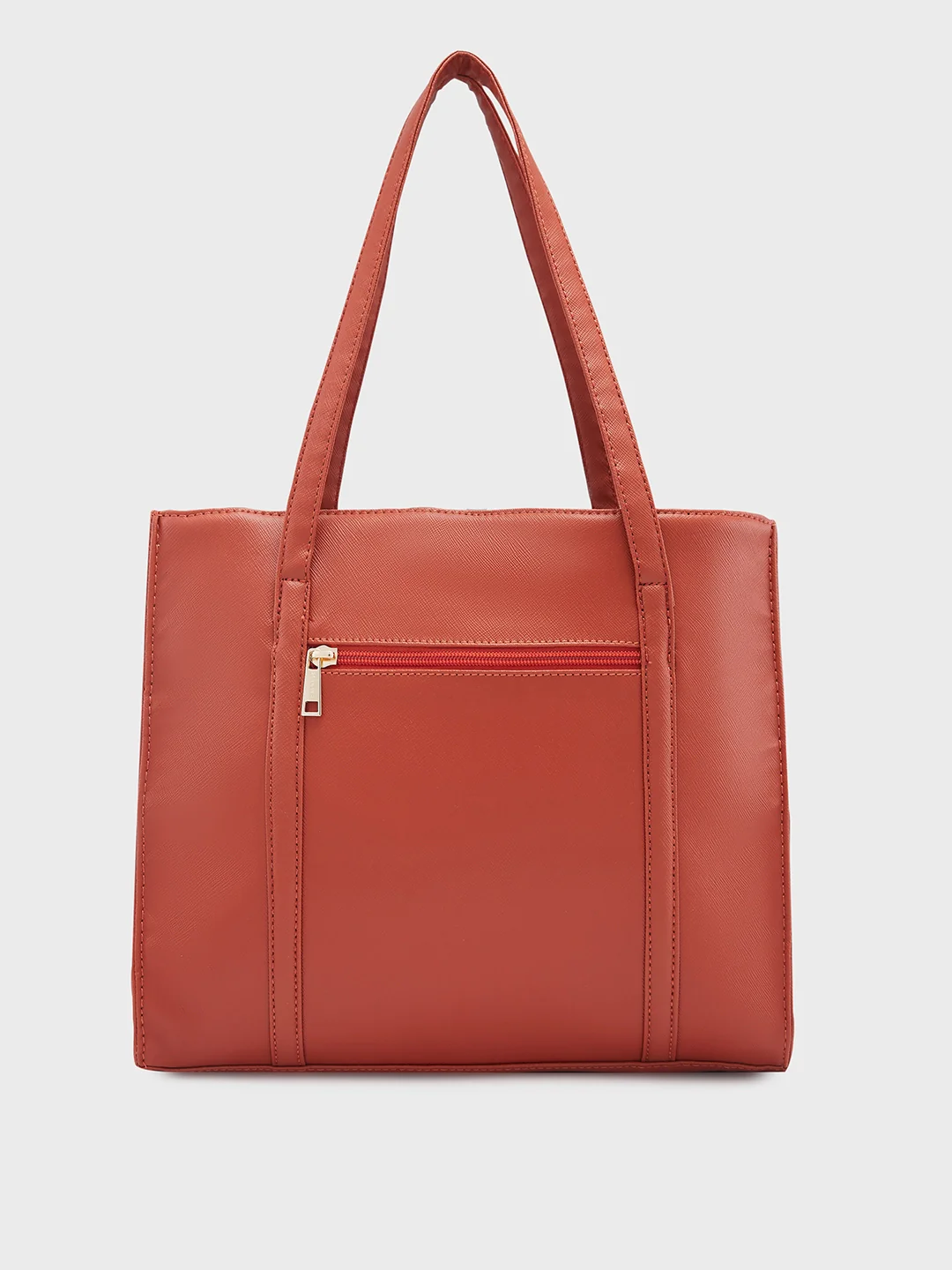 Caprese Lively Medium Dusty Coral Tote Bag - Image 3