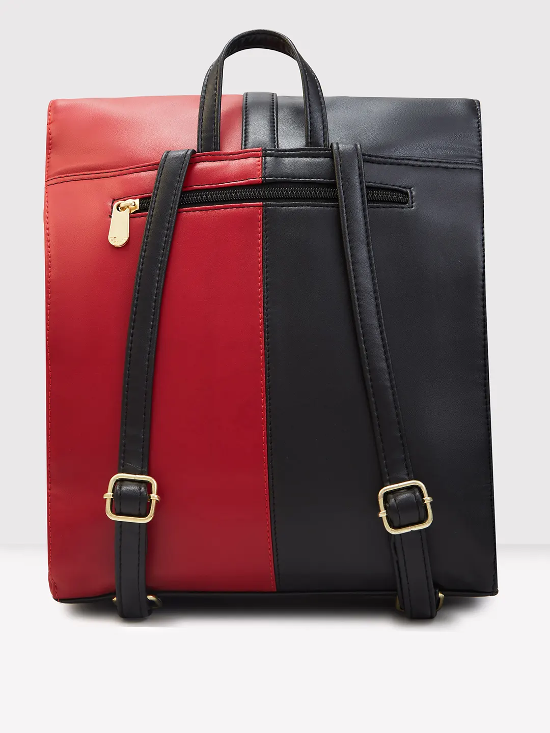 Caprese Lizzy Medium Black Backpack - Image 2