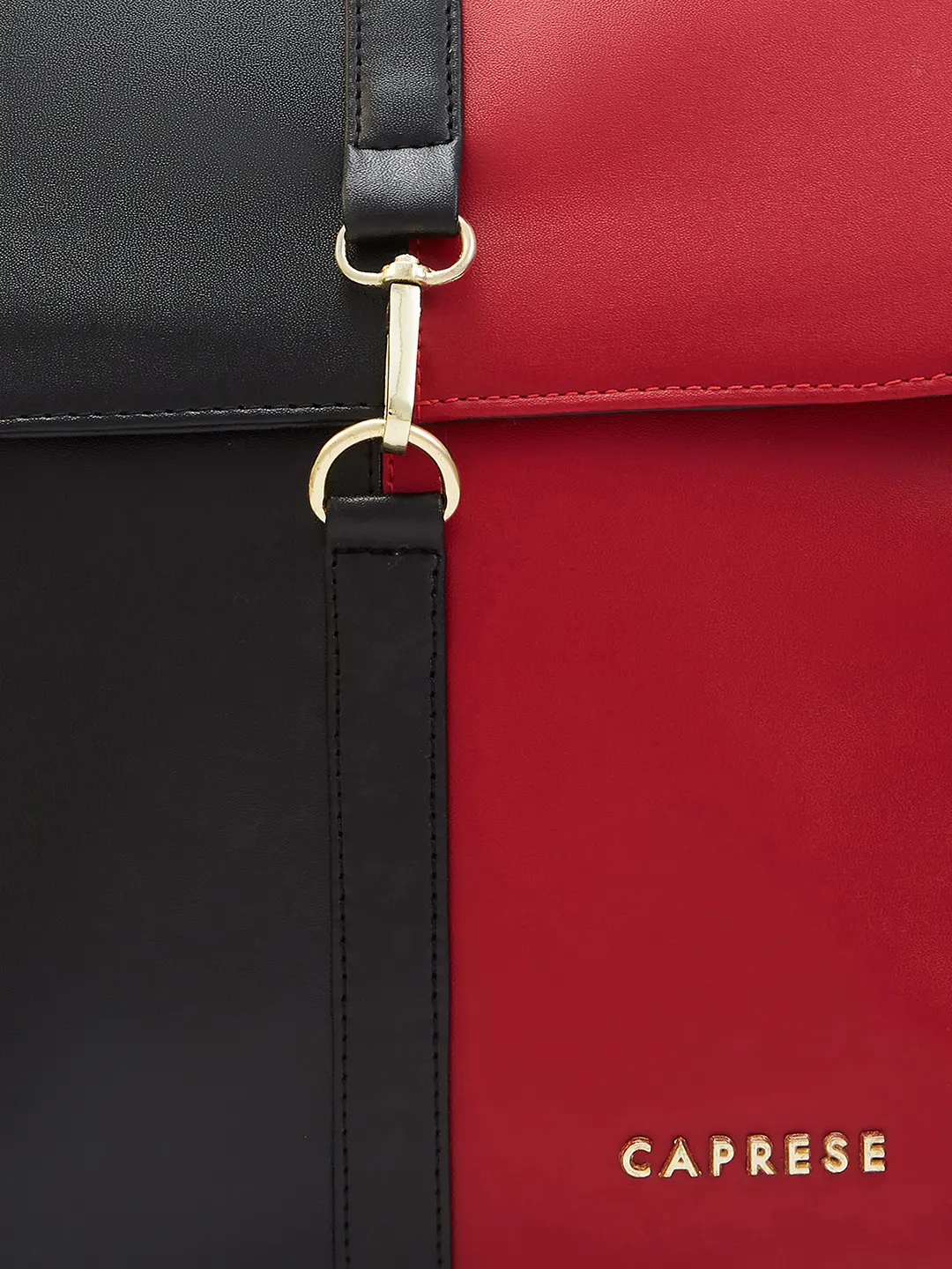 Caprese Lizzy Medium Black Backpack - Image 9