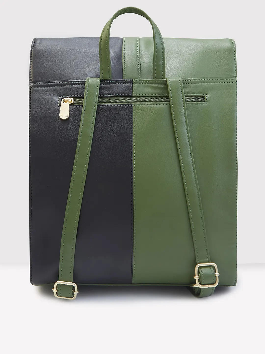 Caprese Lizzy Medium Olive Backpack - Image 2