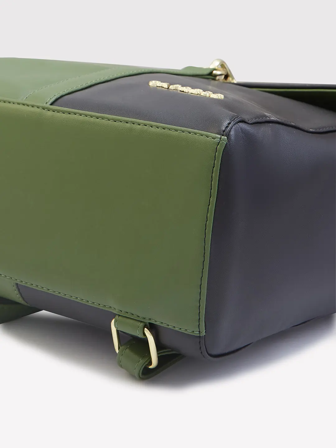 Caprese Lizzy Medium Olive Backpack - Image 4