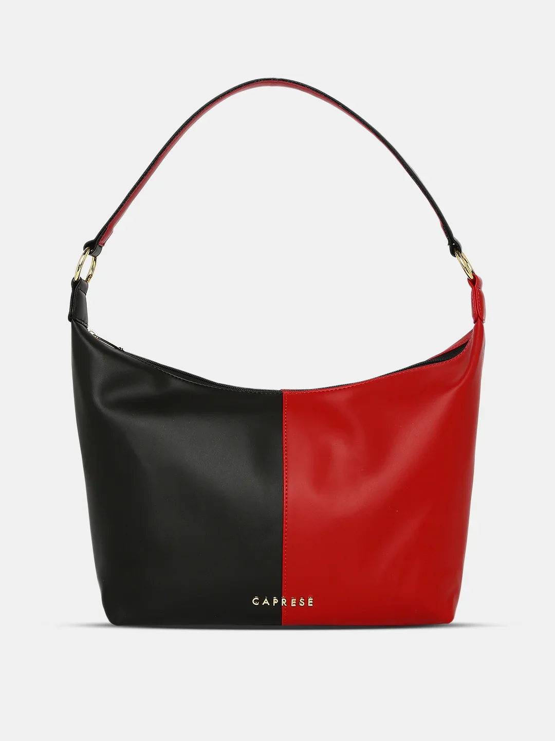 Caprese Lizzy Medium Black Hobo Bag