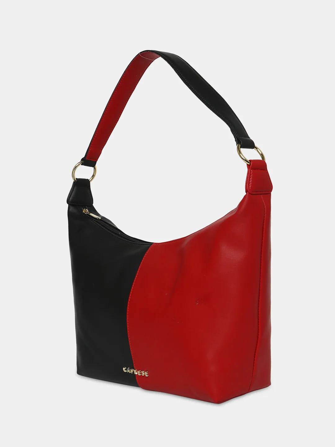 Caprese Lizzy Medium Black Hobo Bag - Image 3