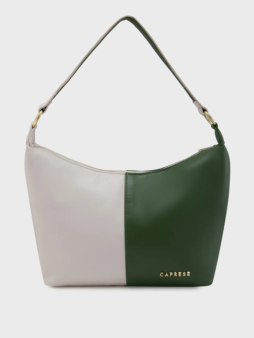Caprese Lizzy Medium Cream Hobo Bag