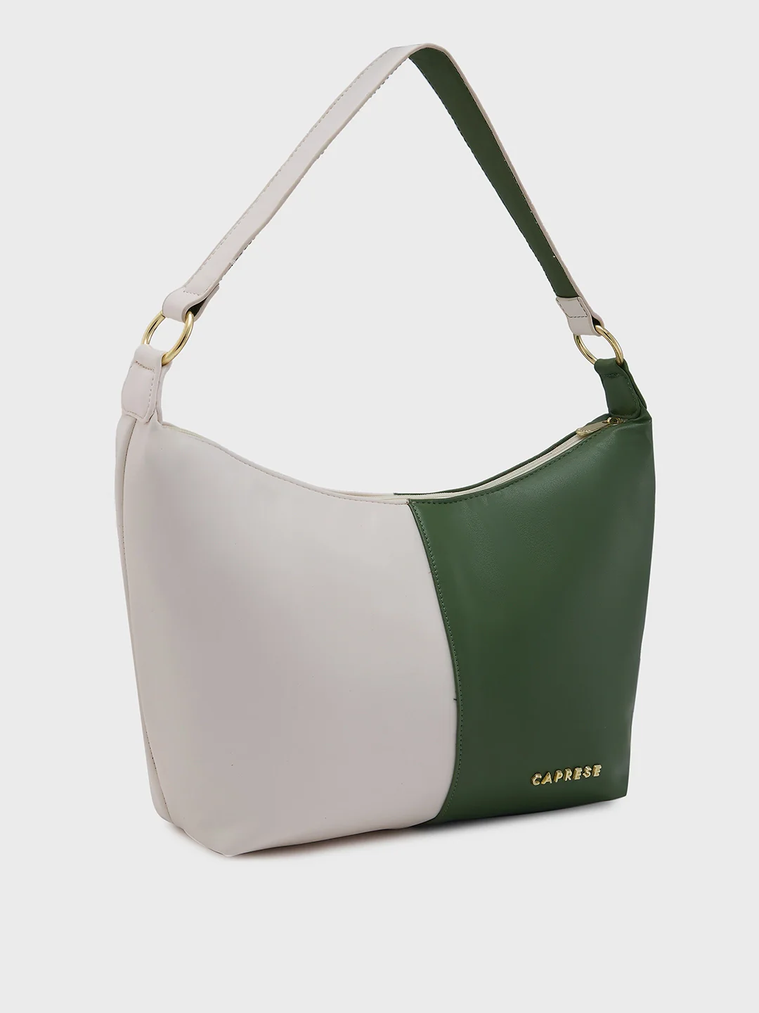 Caprese Lizzy Medium Cream Hobo Bag - Image 3