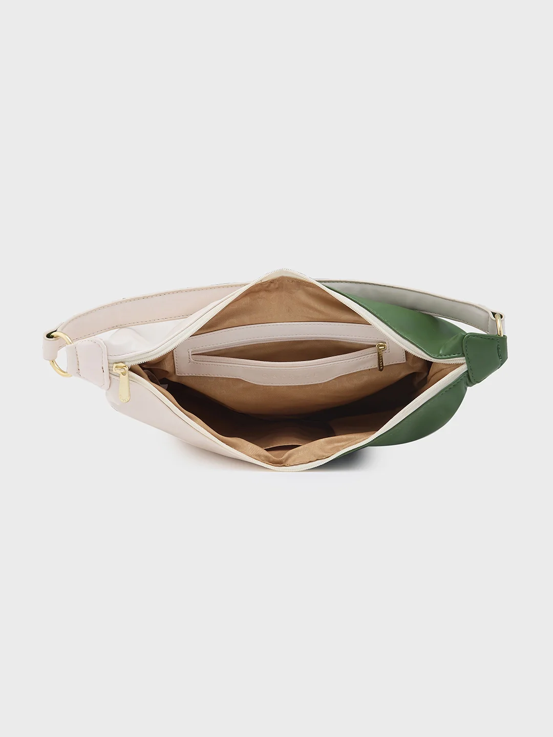 Caprese Lizzy Medium Cream Hobo Bag - Image 8