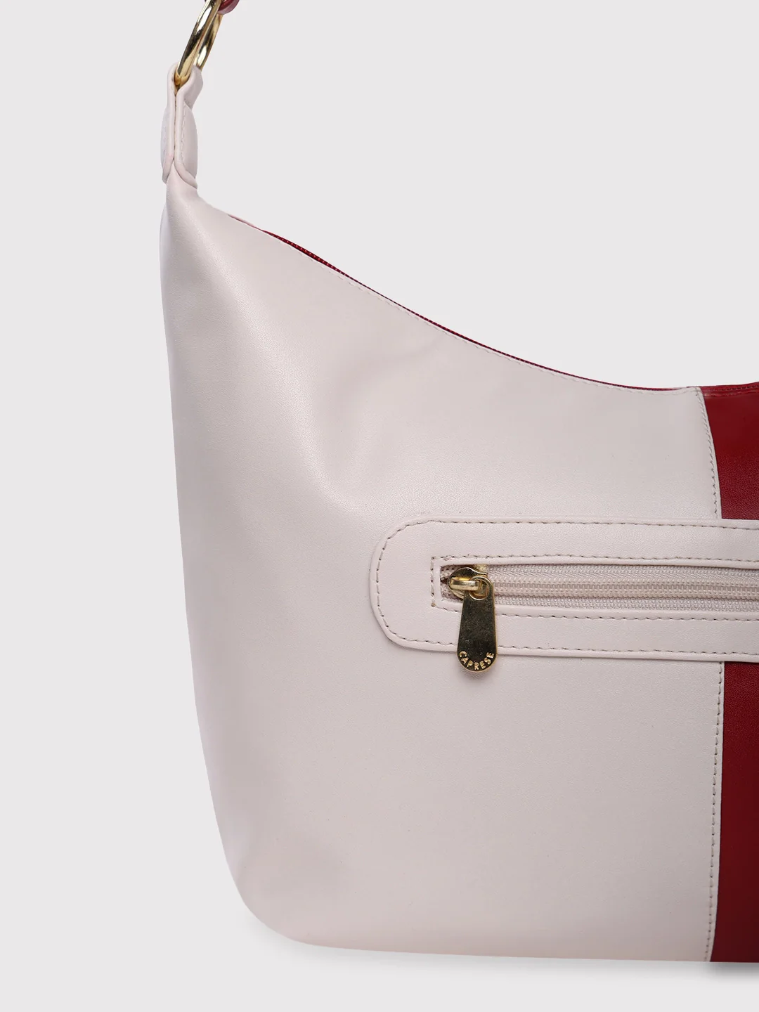 Caprese Lizzy Medium Red Hobo Bag - Image 11