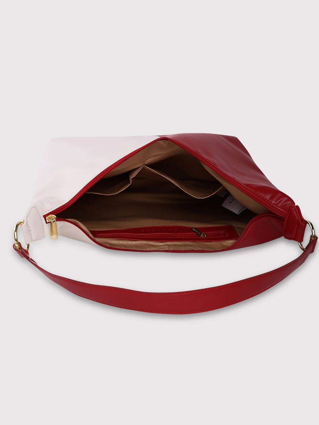 Caprese Lizzy Medium Red Hobo Bag - Image 7