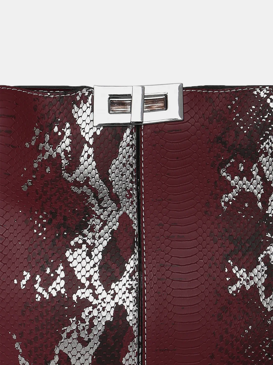 Caprese Lucia Medium Red Hobo Bag - Image 6