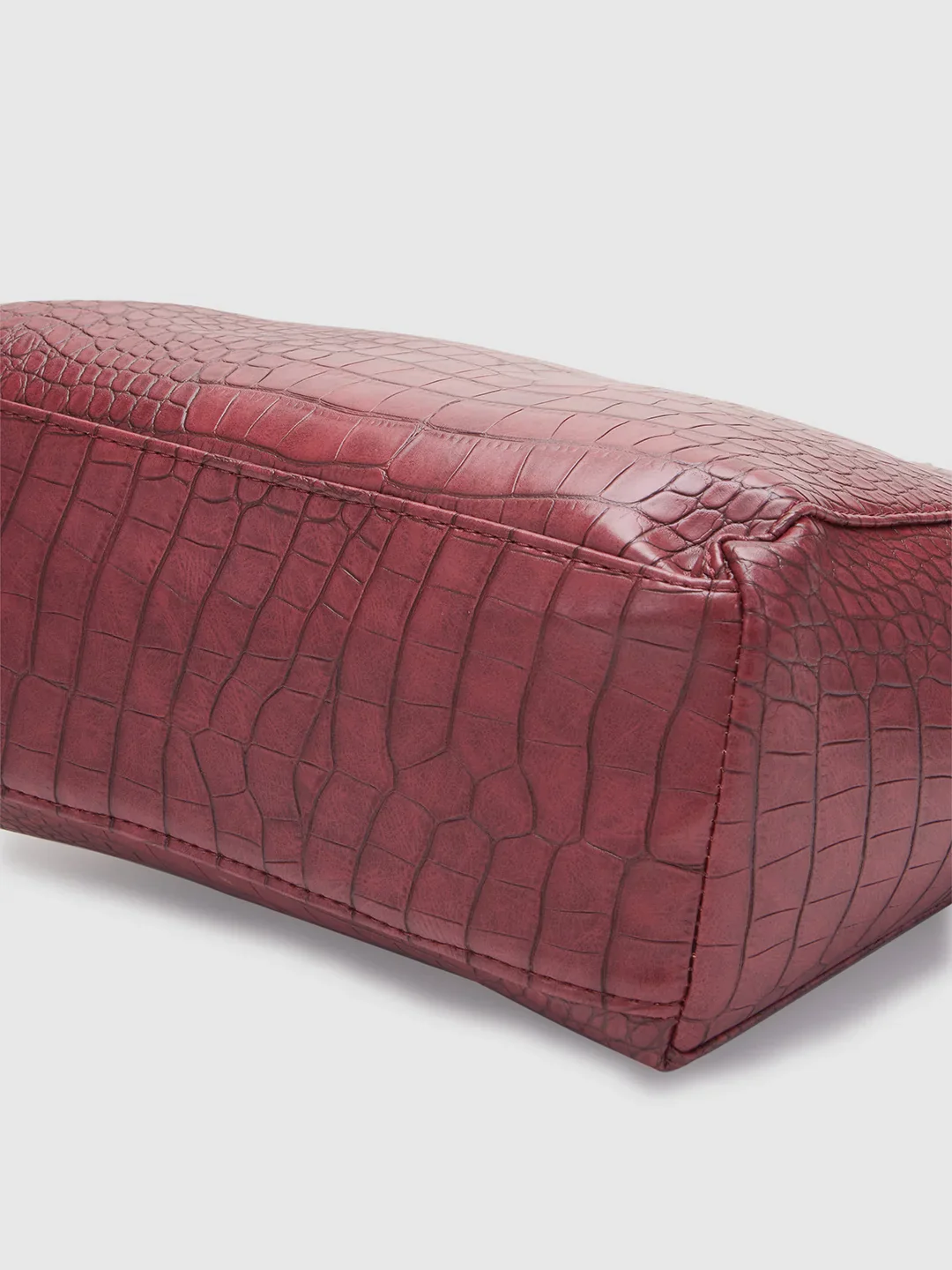 Caprese Luciana Medium Plum Tote Bag - Image 10