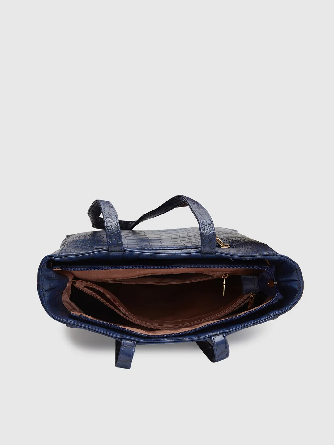 Caprese Luciana Medium Navy Tote Bag - Image 8