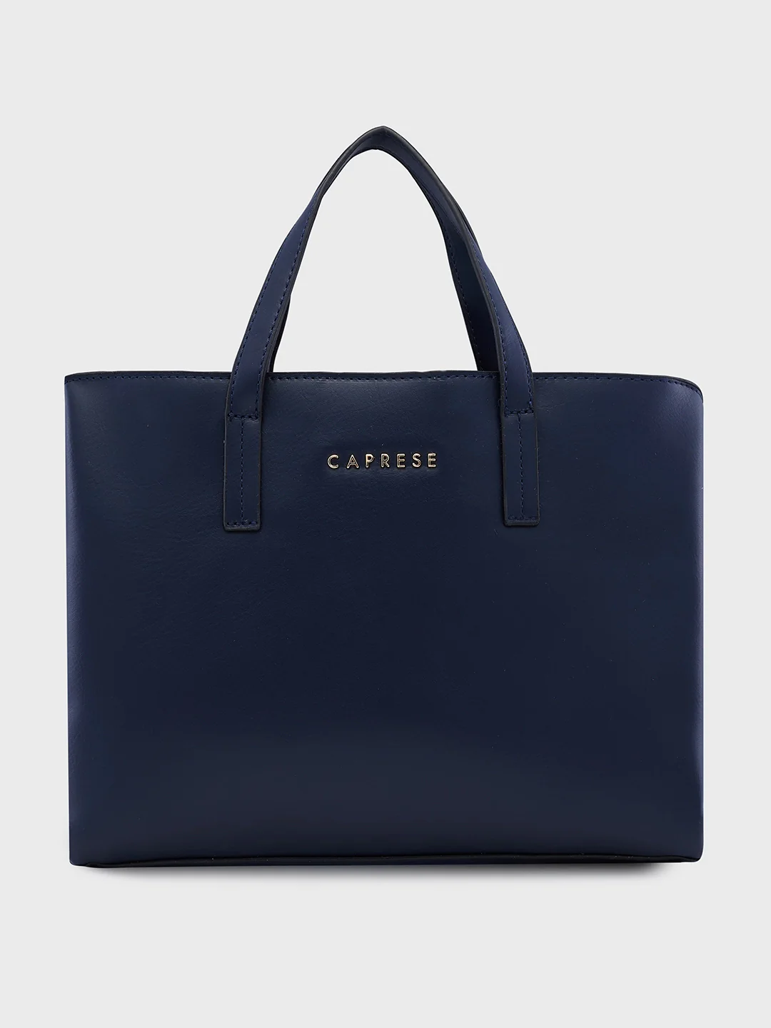 Caprese Lucie Medium Navy Satchel Bag