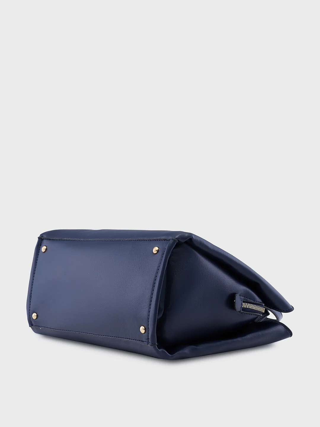 Caprese Lucie Medium Navy Satchel Bag - Image 6