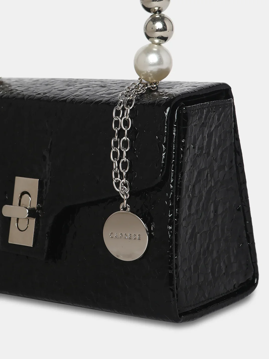 Caprese Lucy Small Black Clutch - Image 8