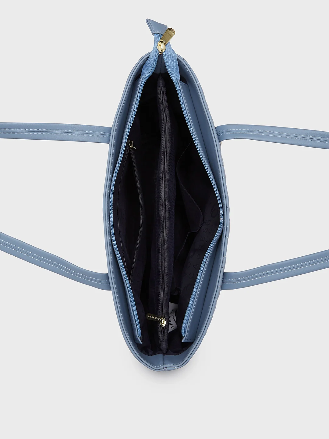 Caprese Lucya Medium Blue Tote Bag - Image 6