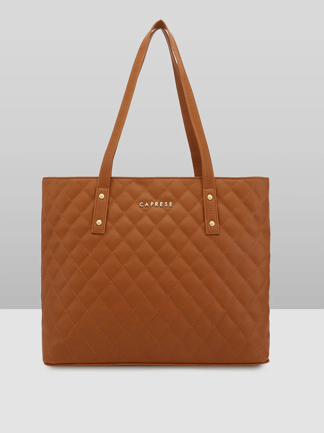 Caprese Lucya Medium Brown Tote Bag