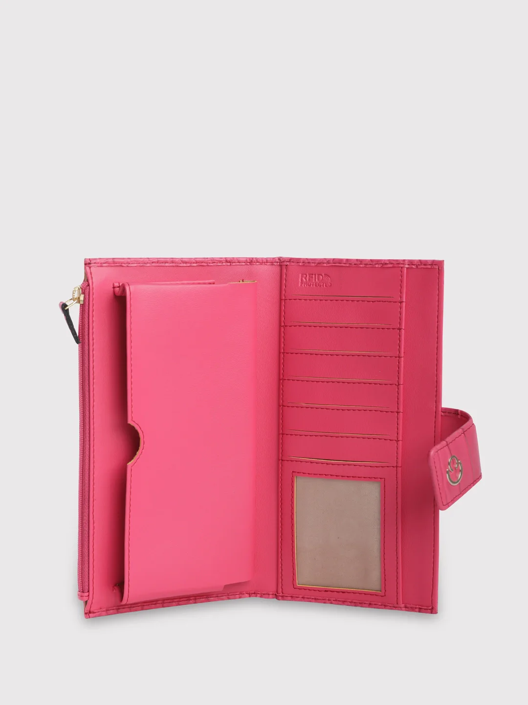 Caprese Luna Medium Fuchsia Bifold Wallet - Image 7