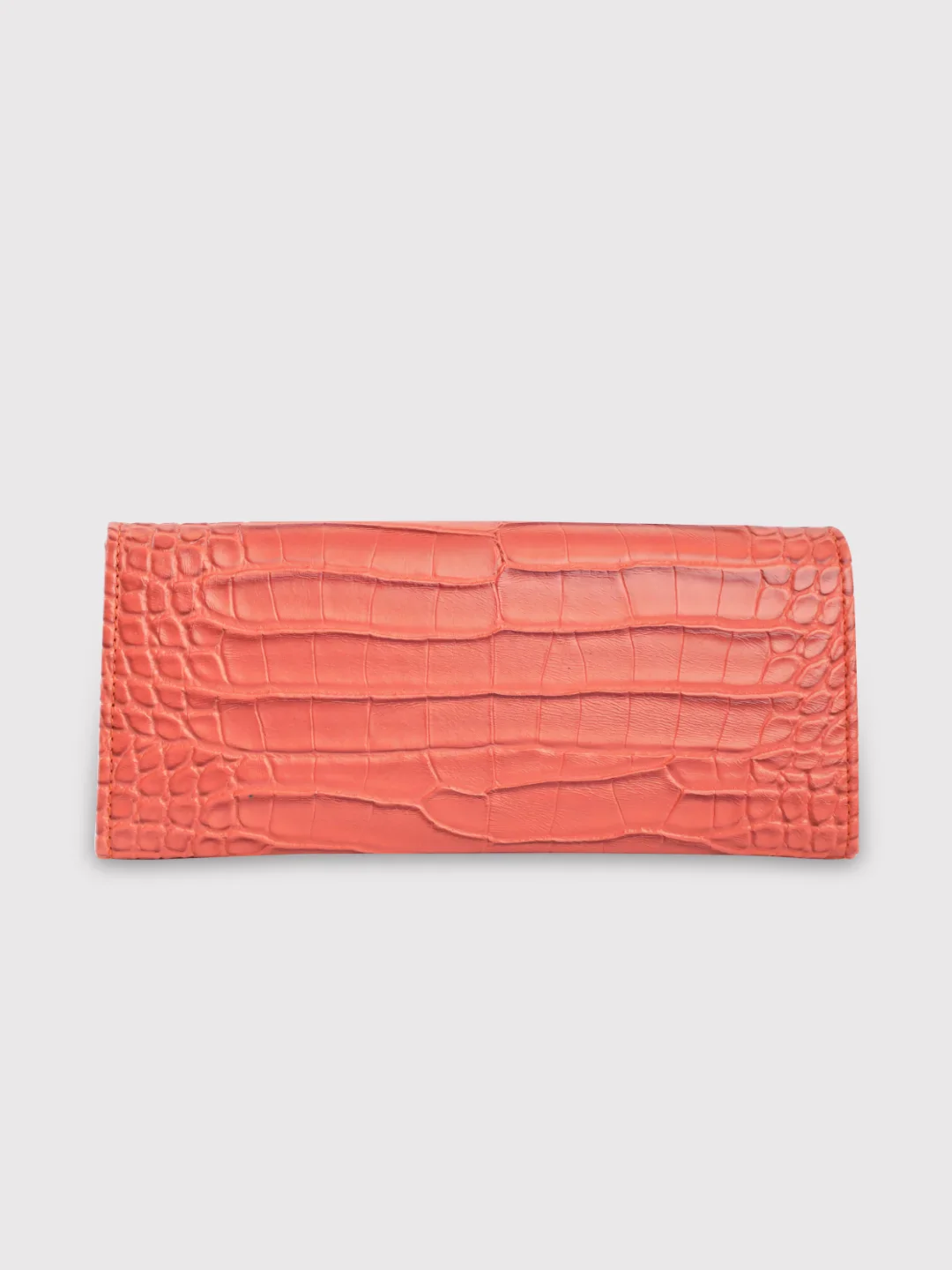 Caprese Luna Medium Orange Flap Wallet - Image 5