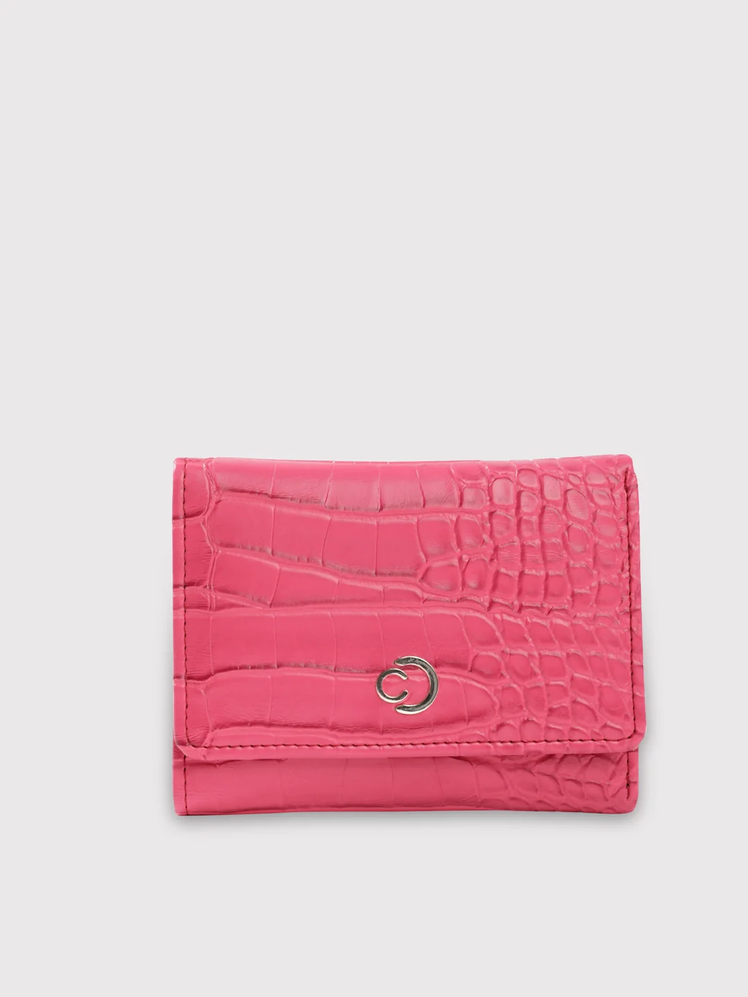 Caprese Luna Small Fuchsia Trifold Wallet