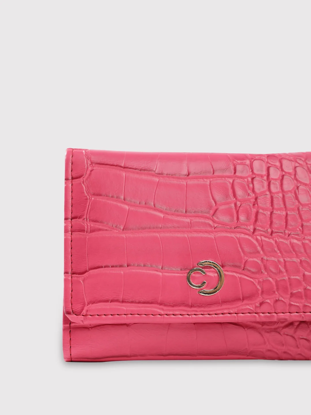 Caprese Luna Small Fuchsia Trifold Wallet - Image 3