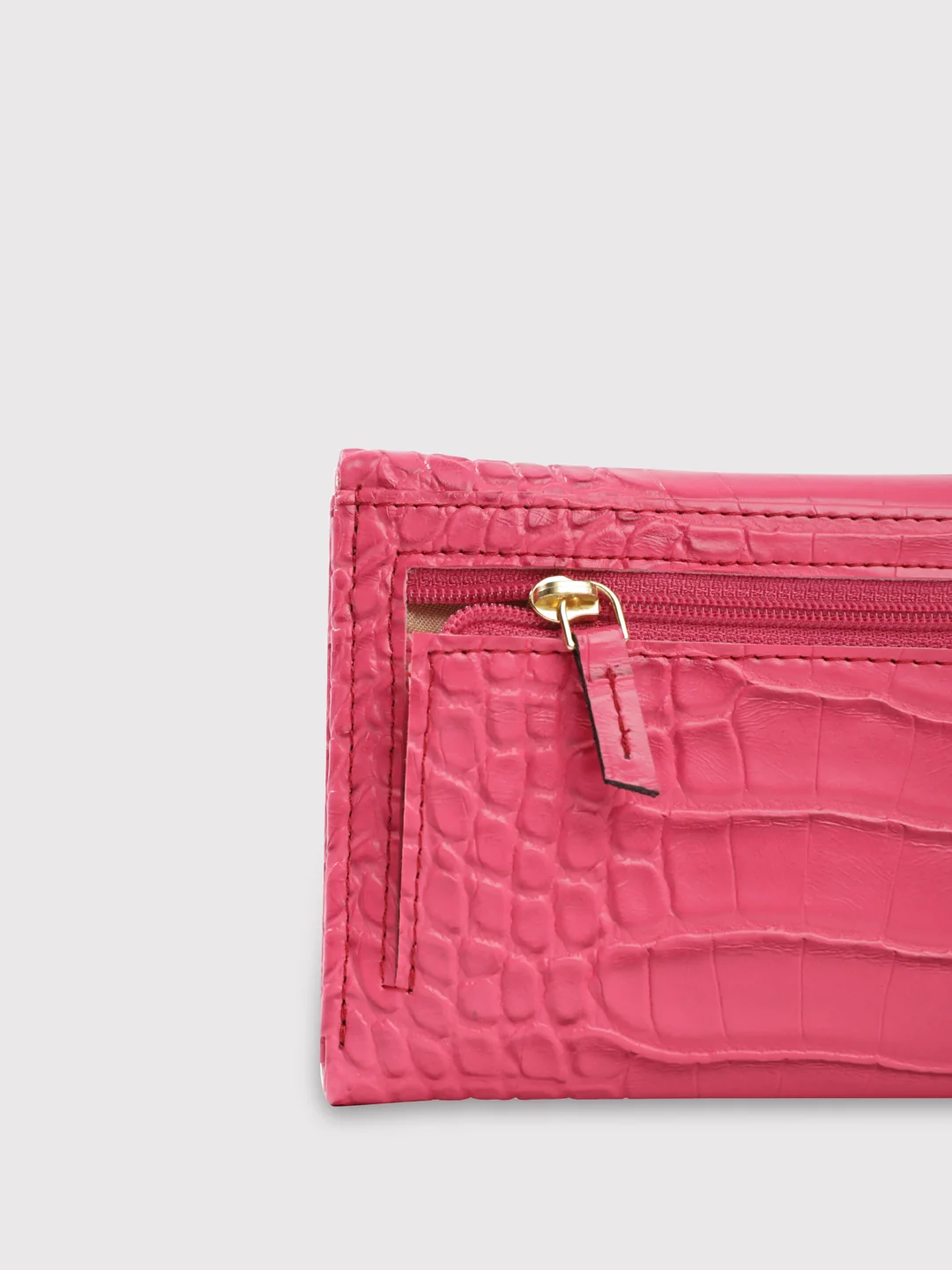 Caprese Luna Small Fuchsia Trifold Wallet - Image 6