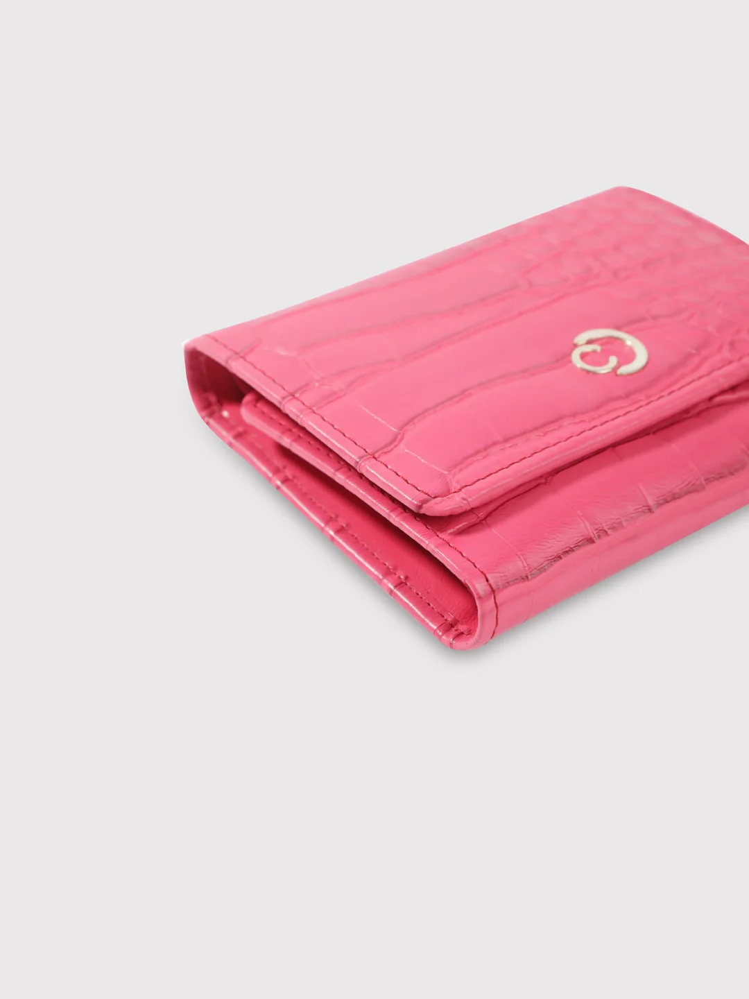 Caprese Luna Small Fuchsia Trifold Wallet - Image 7