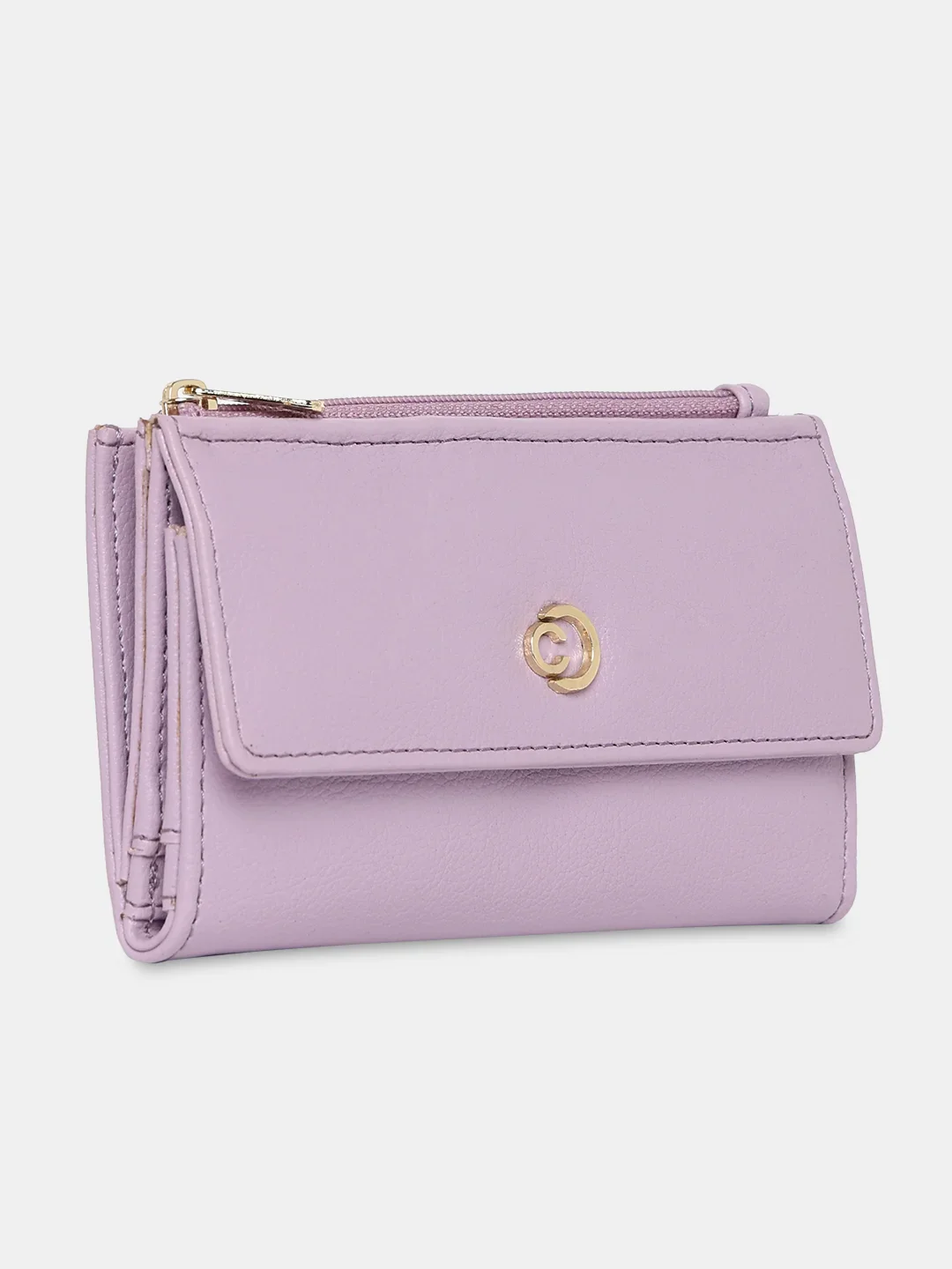 Caprese Luzie Small Lilac Wallet - Image 4