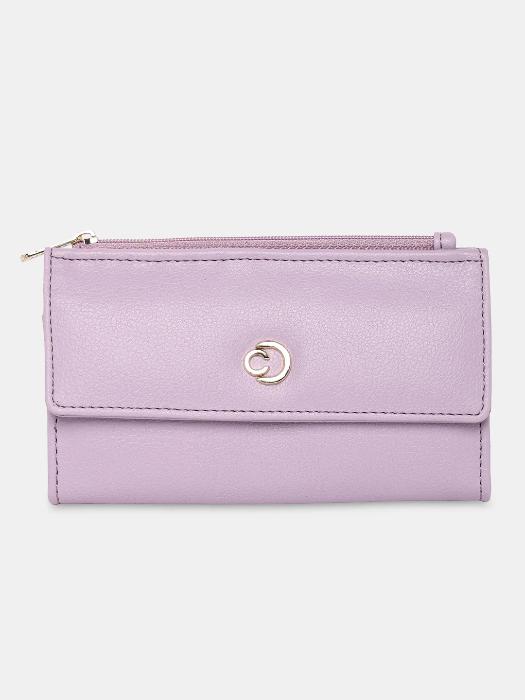 Caprese Luzie Small Lilac Wallet - Image 6