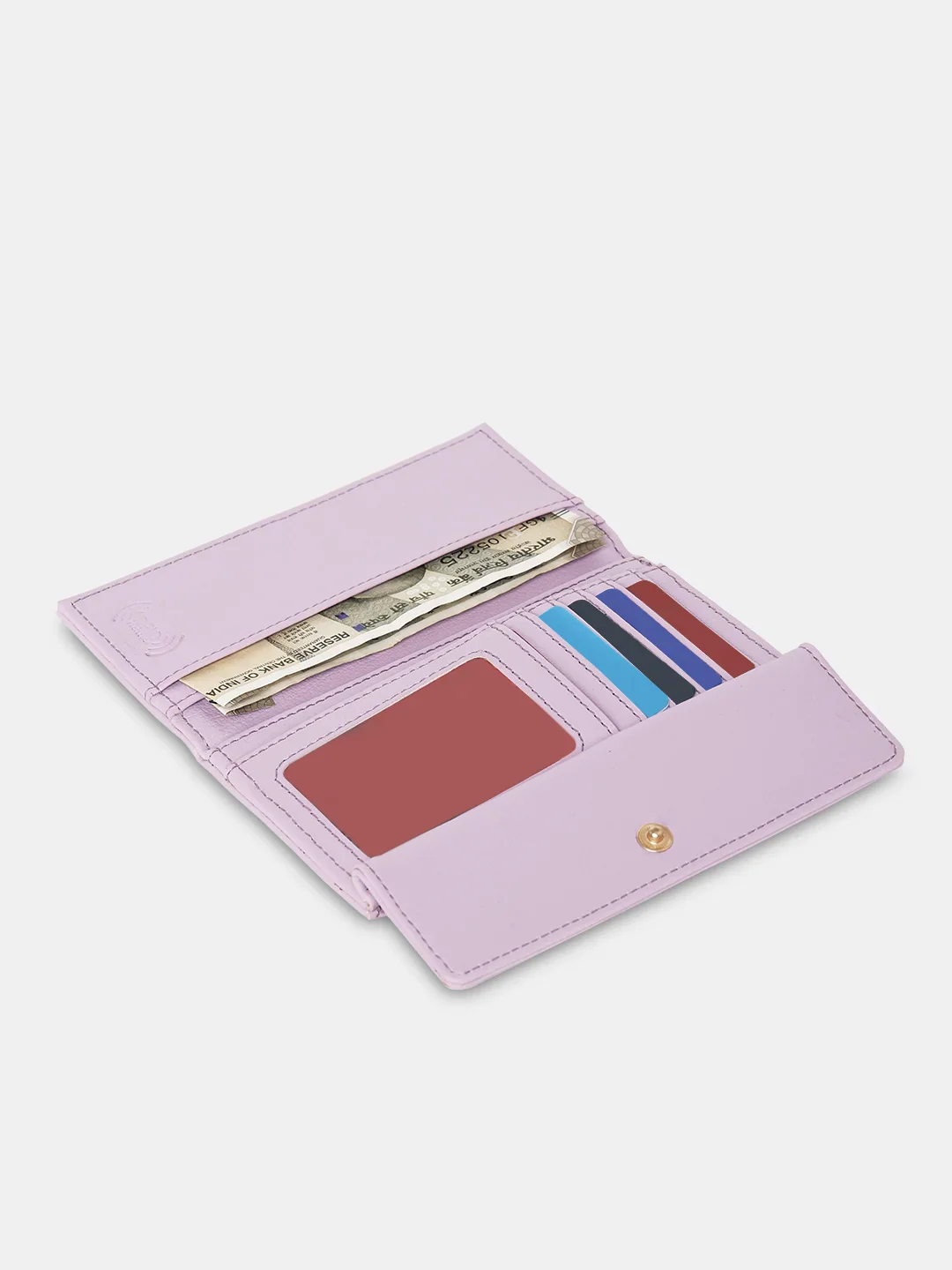 Caprese Luzie Small Lilac Wallet - Image 9