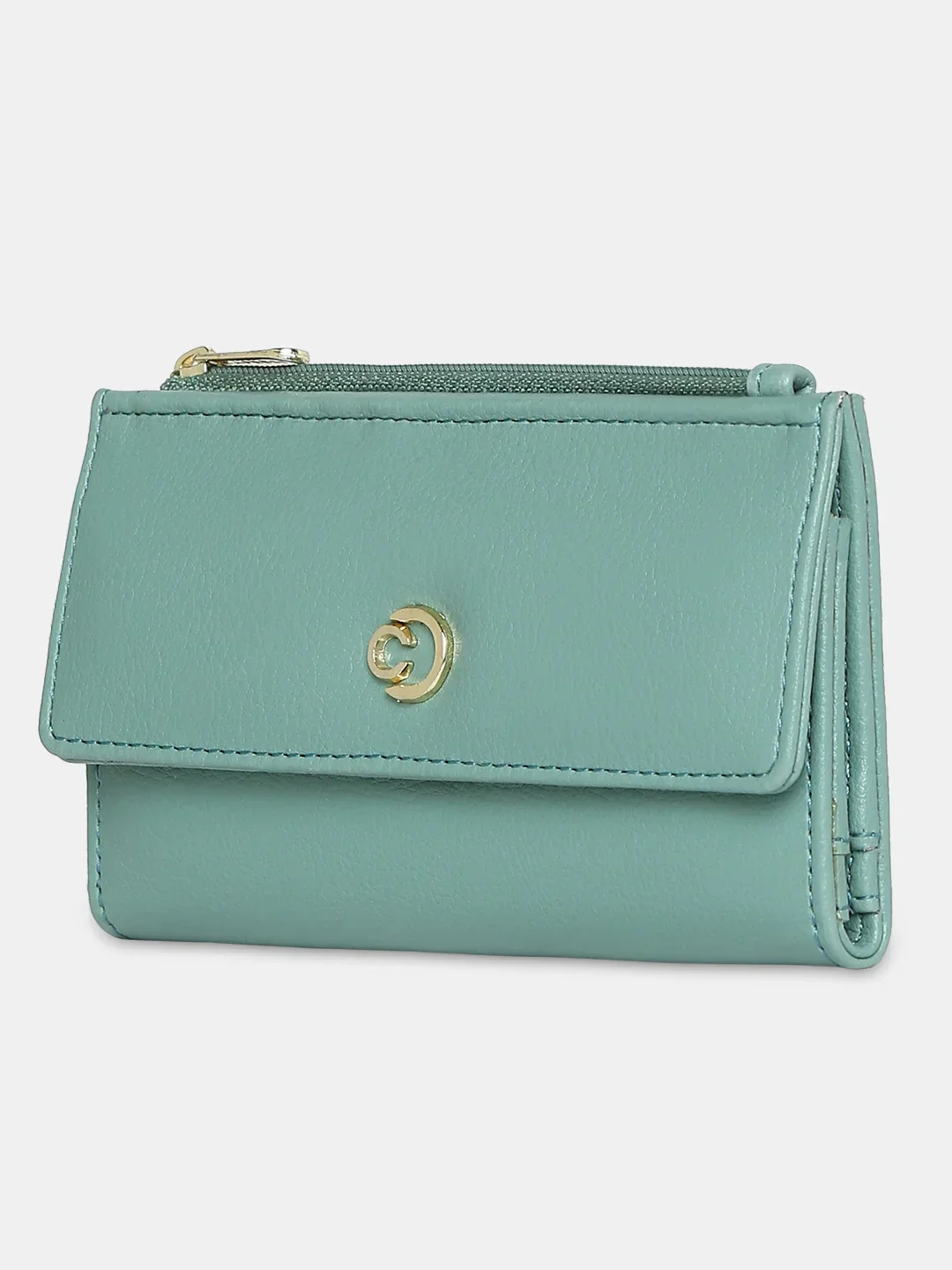 Caprese Luzie Small Mint Wallet - Image 5