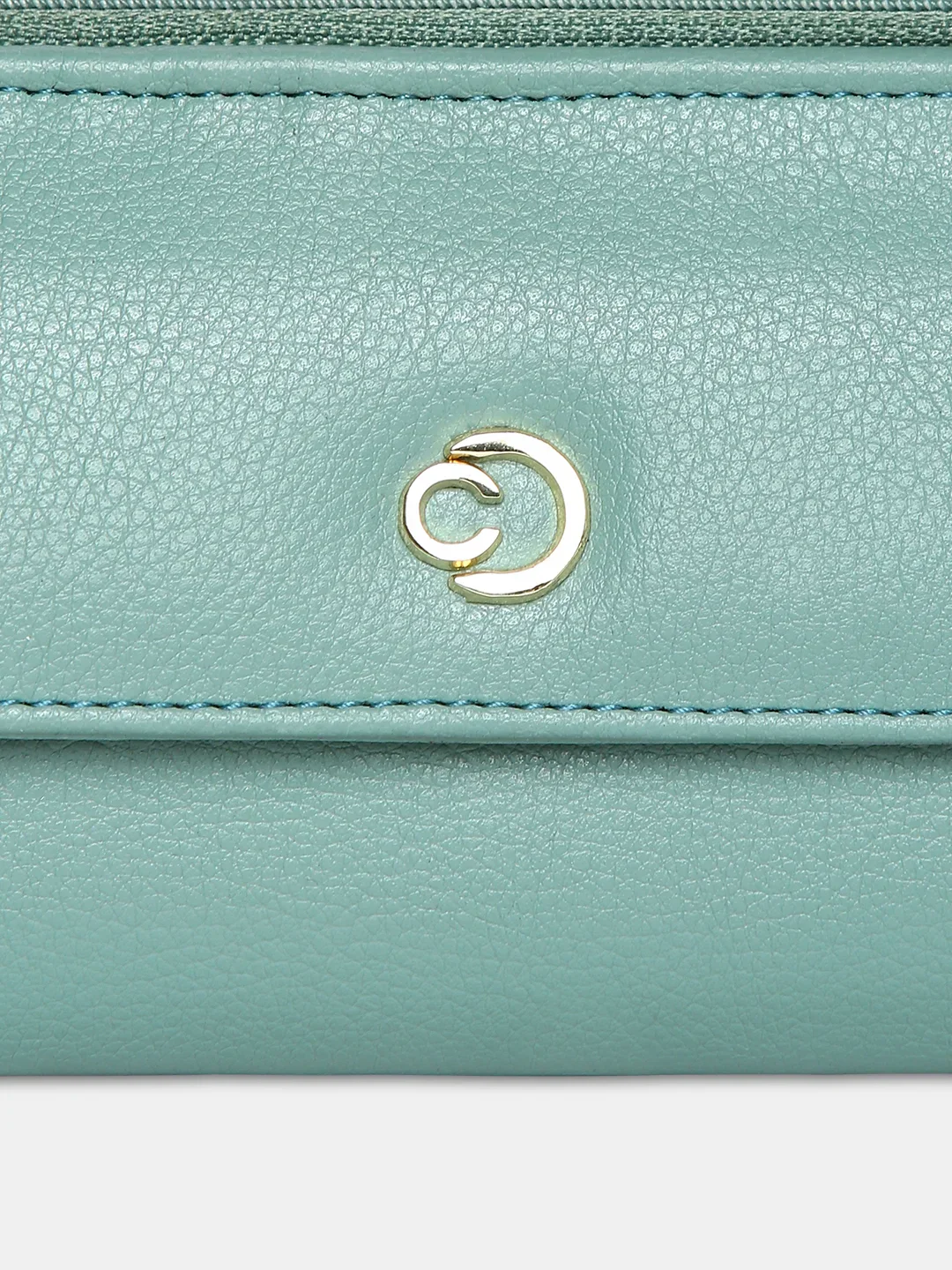 Caprese Luzie Small Mint Wallet - Image 7
